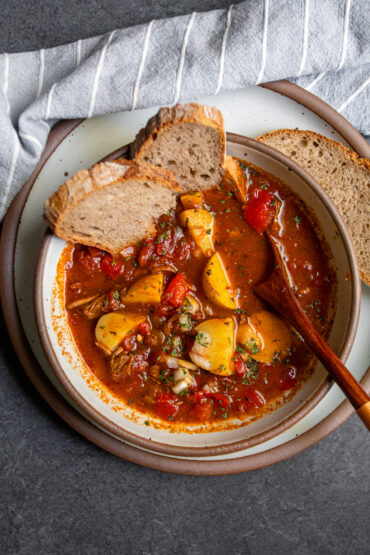 hungarian goulash overhead